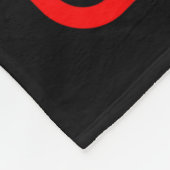 Shirt Emotional Support Human Halloween Costume Fleece Deken (Hoek)