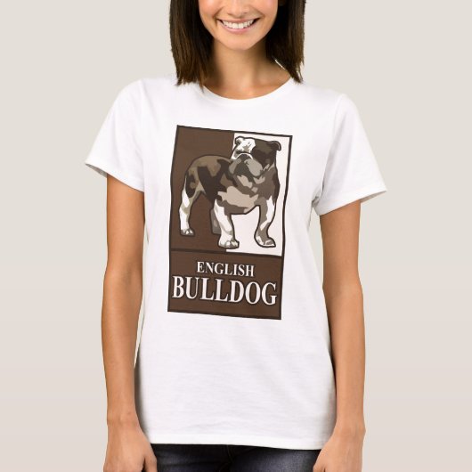 Shirt Engelse Bulldog (Voorkant)