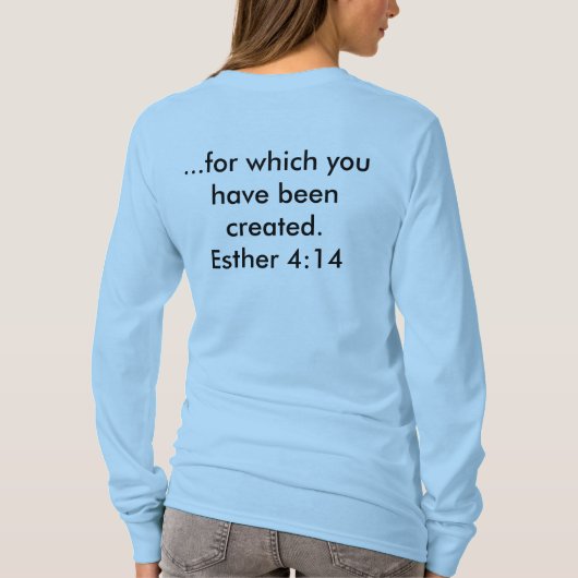 Shirt Esther Quote (Achterkant)