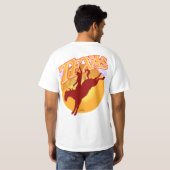 Shirt F/B van de Texas rodeo sunrise (Achterkant volledig)