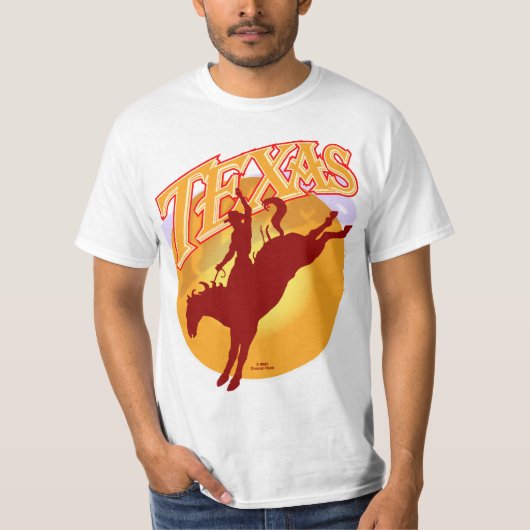 Shirt F/B van de Texas rodeo sunrise (Voorkant)