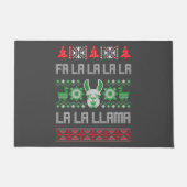 Shirt Fa La La Llama - Oegly KerstSweater Llam Deurmat (Voorkant)
