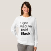 Shirt familie Helvetica (Voorkant volledig)