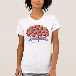 Shirt Familiestructuur - 20 namen
