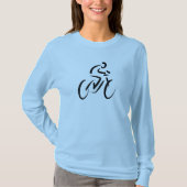 Shirt fietsontwerp (Voorkant)
