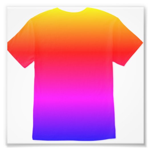 Shirt Foto Afdruk (Voorkant)