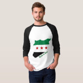 shirt - Free Syria kaart (Voorkant volledig)