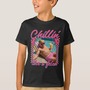 Shirt Funny Chillin Als een misdadiger Trump 2024