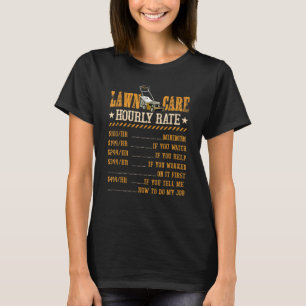 Shirt Funny Lawn Mower Garde