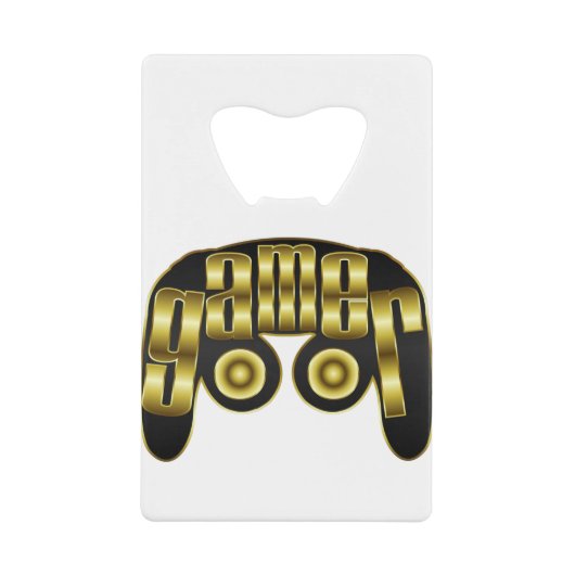 shirt-GAMER-02a Creditkaart Flessenopener (Voorkant)