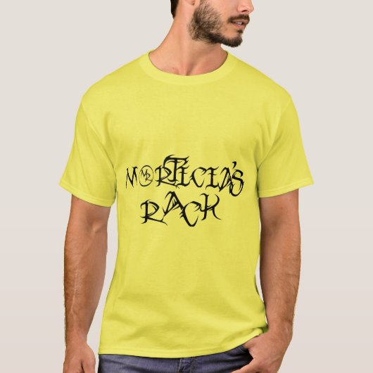 Shirt geel (Voorkant)