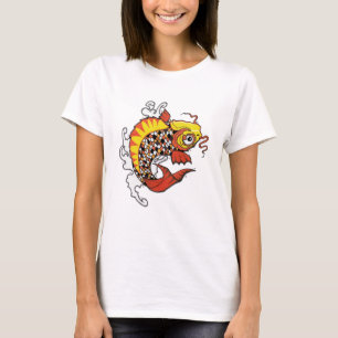 Shirt geïnspireerd door Koi Fish Tattoo