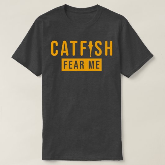 Shirt Gevist van flathead Catfish (Design voorkant)