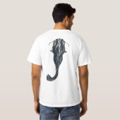 Shirt Gevist van flathead Catfish (Achterkant volledig)