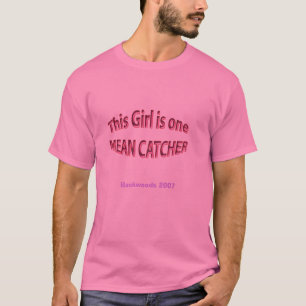 SHIRT GIrls softball Catcher , Backwoods 2007