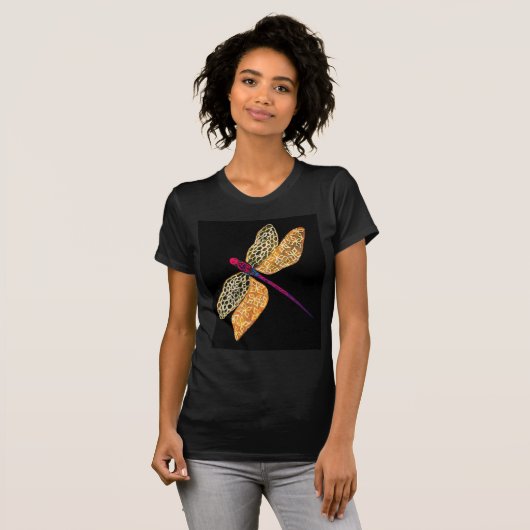 Shirt Golden Dragonfly (Voorkant volledig)