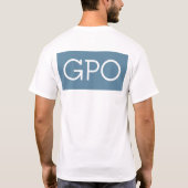 Shirt GPO zegels (Achterkant)