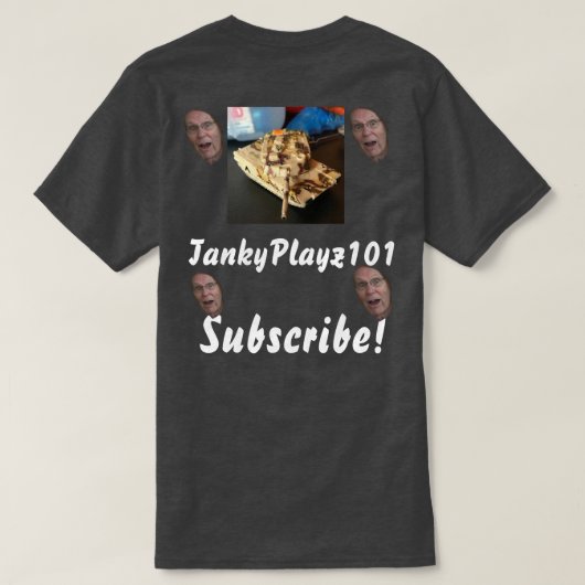 Shirt Grandad101 (volwassen maten) (Design achterkant)