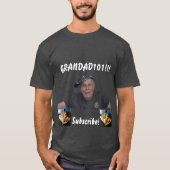 Shirt Grandad101 (volwassen maten) (Voorkant)