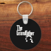 Shirt Grappig Vaderdag Opa Gift Sleutelhanger (Voorkant)