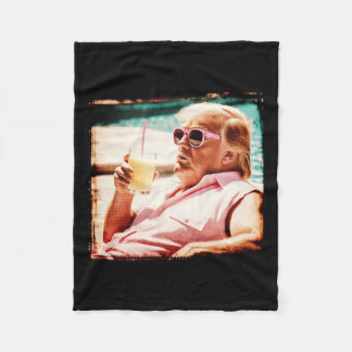 Shirt Grappige  Pina Colada Trump 2024 Felon Fleece Deken