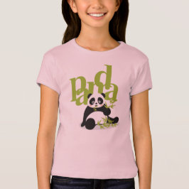 shirt groene panda