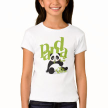shirt groene panda