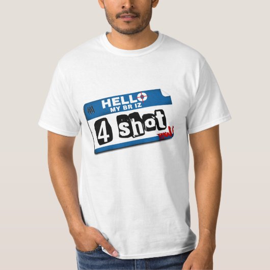 Shirt - Hallo mijn naam is (Voorkant)