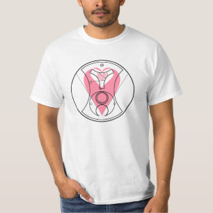 Shirt: hallo, Sweetie! met hart op achtergrond T-shirt