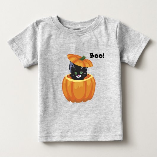 Shirt Halloween Kitten Toddler (Voorkant)