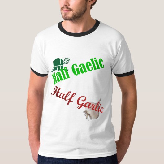 Shirt halve Gaelic/Half Knoflook (het oorspronkeli (Voorkant)