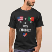 Shirt halve Portugees half amer (Voorkant)
