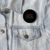 Shirt Happy Laatste dag van school Afstuderen G Ronde Button 5,7 Cm (In situ)