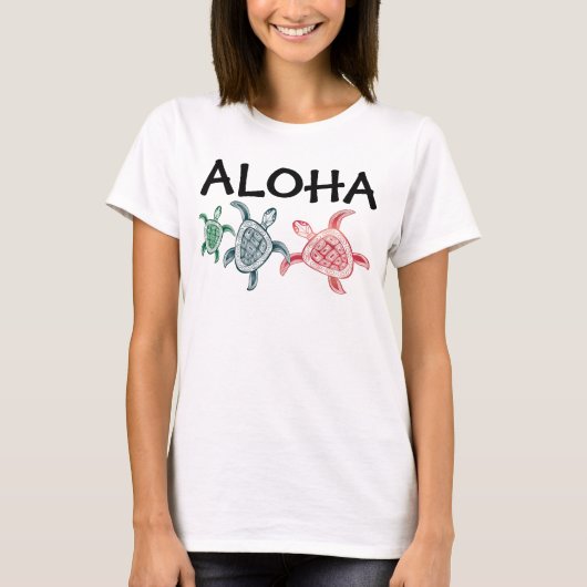 Shirt Hawaii - Aloha (Voorkant)