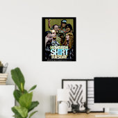 Shirt Hawaiian Dinsdag Poster (Thuiskantoor)