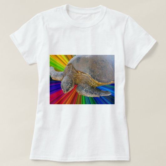 Shirt Hawaiian Turtle Honu (Design voorkant)