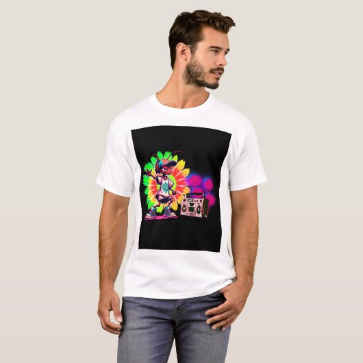 Shirt hiphop (Voorkant volledig)