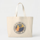 shirt_horizontal_standardlogo.png grote tote bag (Voorkant)