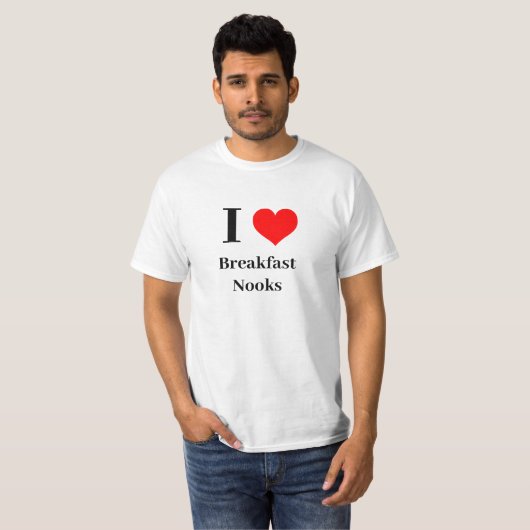 Shirt - I Heart Breakfast Nooks (Voorkant volledig)