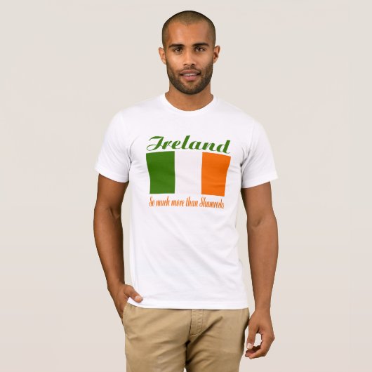 Shirt Ierland vlag (Voorkant volledig)