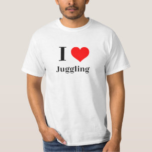 Shirt - Ik hart jongleren