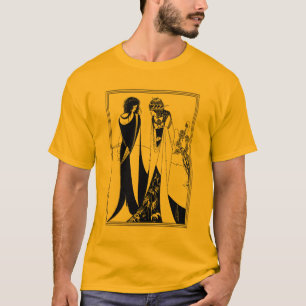 Shirt:  Illustratie van Beardsley - John en Salom T-shirt