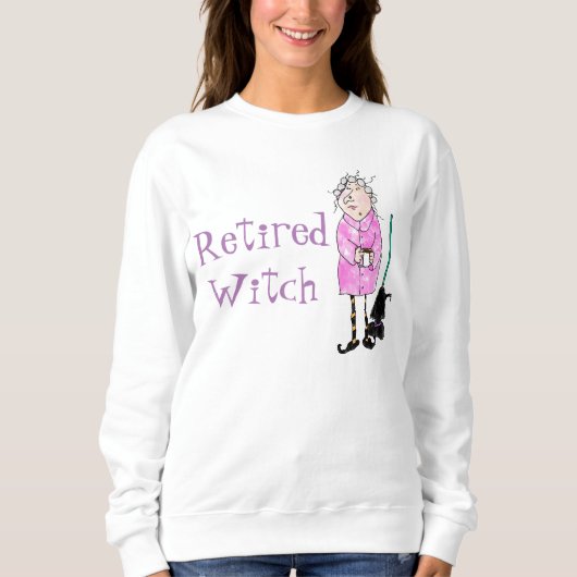 Shirt in ruste Witch Halloween (Voorkant)