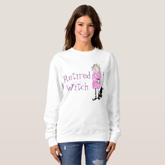 Shirt in ruste Witch Halloween (Voorkant volledig)