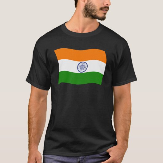Shirt Indiase vlag (Voorkant)