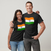 Shirt Indiase vlag (Unisex)