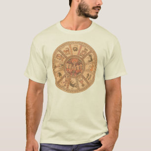 Shirt: Israëlisch hebrew Zodiac Wheel T-shirt