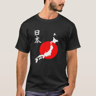 Shirt Japanse plattegrond