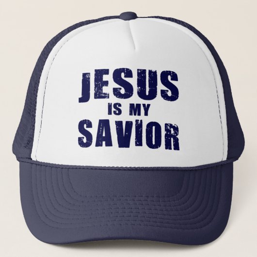SHIRT_JesusSavior Trucker Pet (Voorkant)