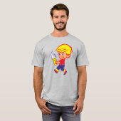 shirt "Jongen met Ice Cream Cone" (Voorkant volledig)